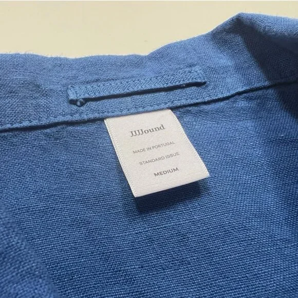 NEW Jjjjound French Chore Jacket Linen M Blue